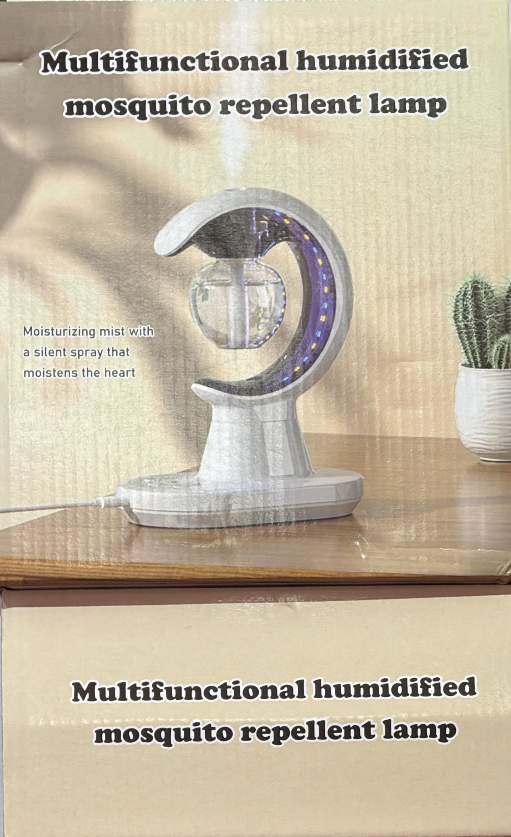 Lámpara led mata mosquitos 3 En 1